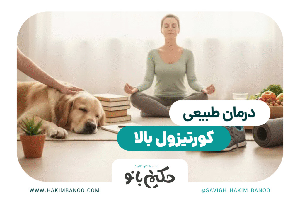 درمان طبیعی کورتیزول بالا در خانم ها