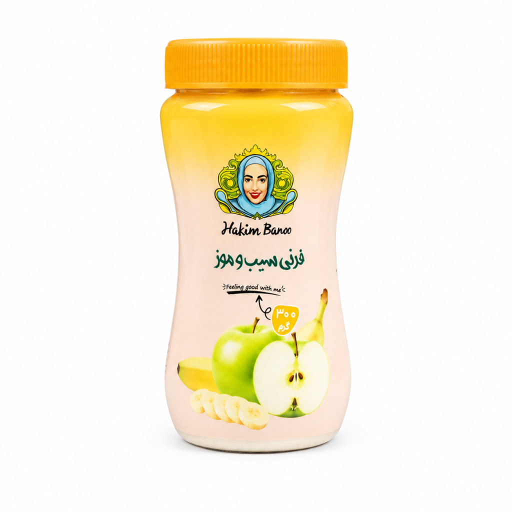 فرنی سیب موز