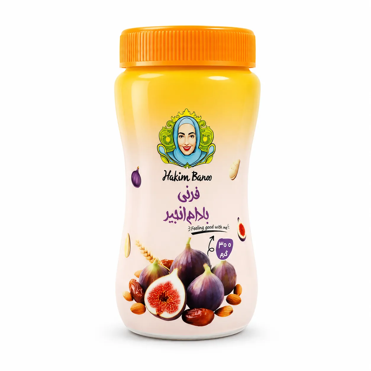 فرنی بادام انجیر